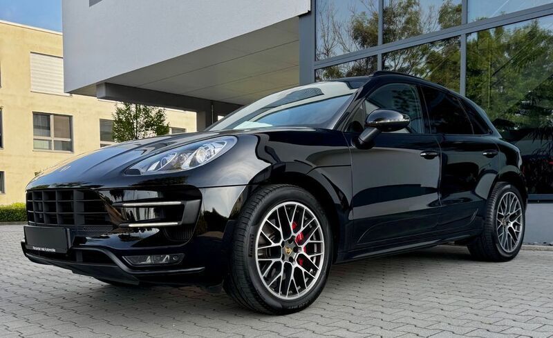 Schwarz Gebraucht 2014 Porsche Macan Turbo SUV | 38.500 € (Fairer Preis) - Bild 1/4