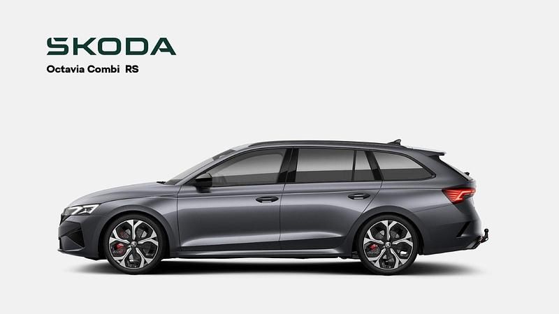 Neu Skoda Octavia RS 266 PS (195 kW) 2025 Graphitegrau metallic Kombi