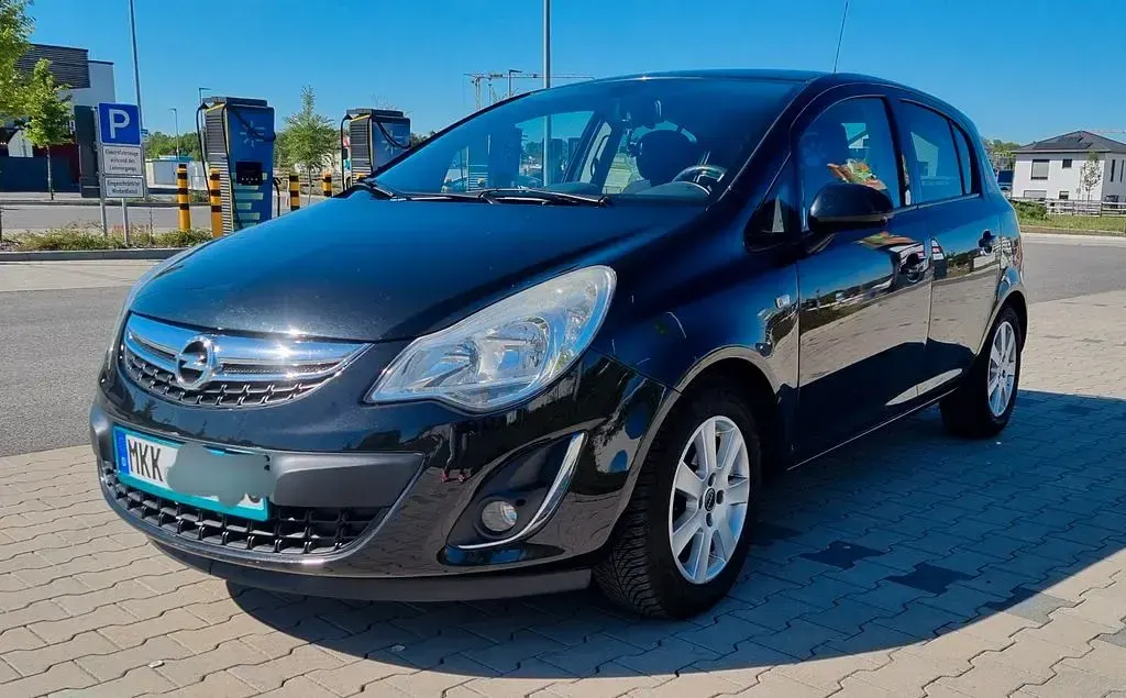 Gebraucht Opel Corsa Active 101 PS (74 kW) 2013 Schwarz Kleinwagen
