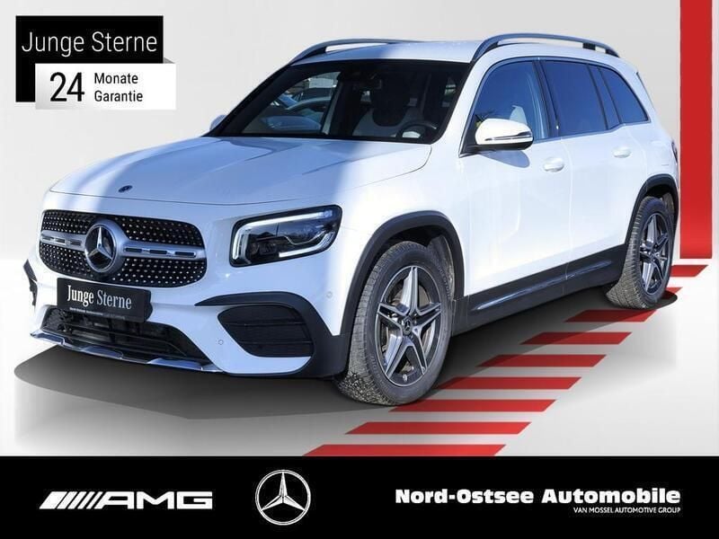 Weiß unilack polarweiß Gebraucht 2022 Mercedes GLB250 AMG SUV | 39.990 € (Guter Preis) - Bild 1/4