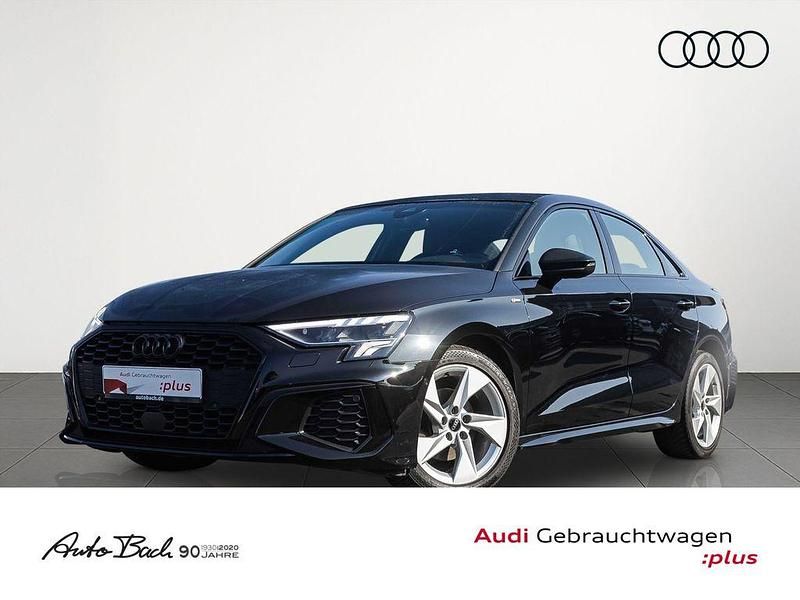 Gebraucht Audi A3 S-Line 116 PS (85 kW) 2023 Mythosschwarz metallic Limousine