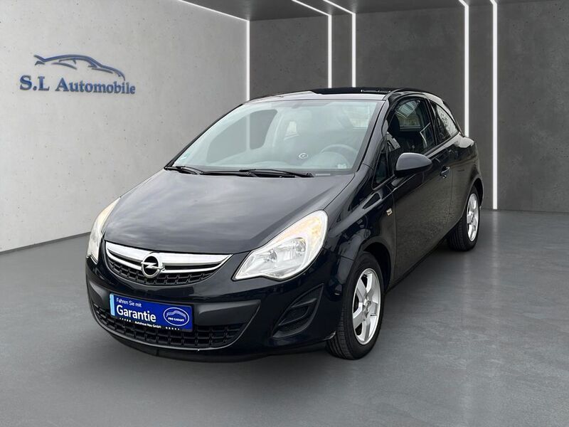 Karbonschw graphitschw midnigh Gebraucht 2013 Opel Corsa Selection Kleinwagen | 3.990 € (Fairer Preis) - Bild 1/4