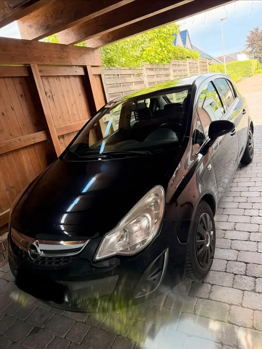 Gebraucht Opel Corsa 2013 Schwarz Kleinwagen