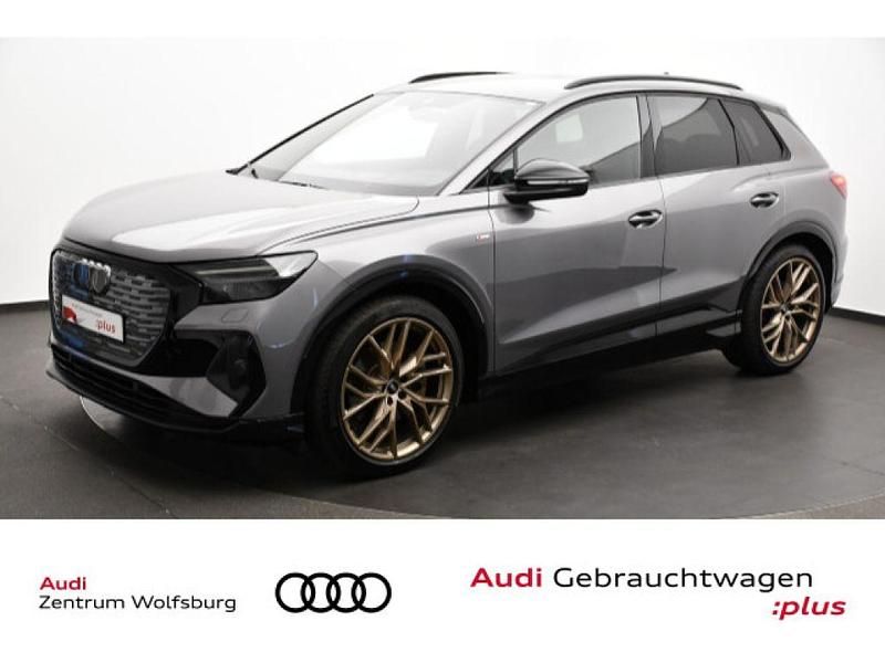 Taifungrau metallic (metallic) Gebraucht 2021 Audi e-tron SUV | 35.590 € (Etwas zu teuer) - Bild 1/4