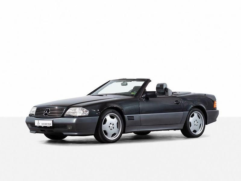 Gebraucht Mercedes SL500 392 PS (288 kW) 1993 Blauschwarzmetallic Cabrio