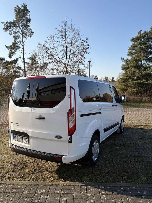 Gebraucht Ford Transit Custom Trend 131 PS (96 kW) 2023 Weiß Van / Kleinbus