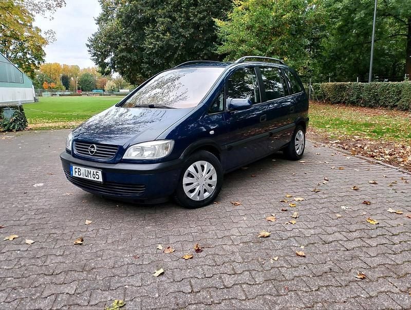 Blau Gebraucht 2004 Opel Zafira Kombi | 1.400 € (Fairer Preis) - Bild 1/4