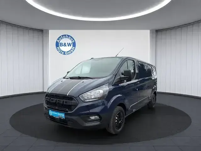 Occasion Ford Transit Custom 105 ch (77 kW) 2021 Bleue Monospace