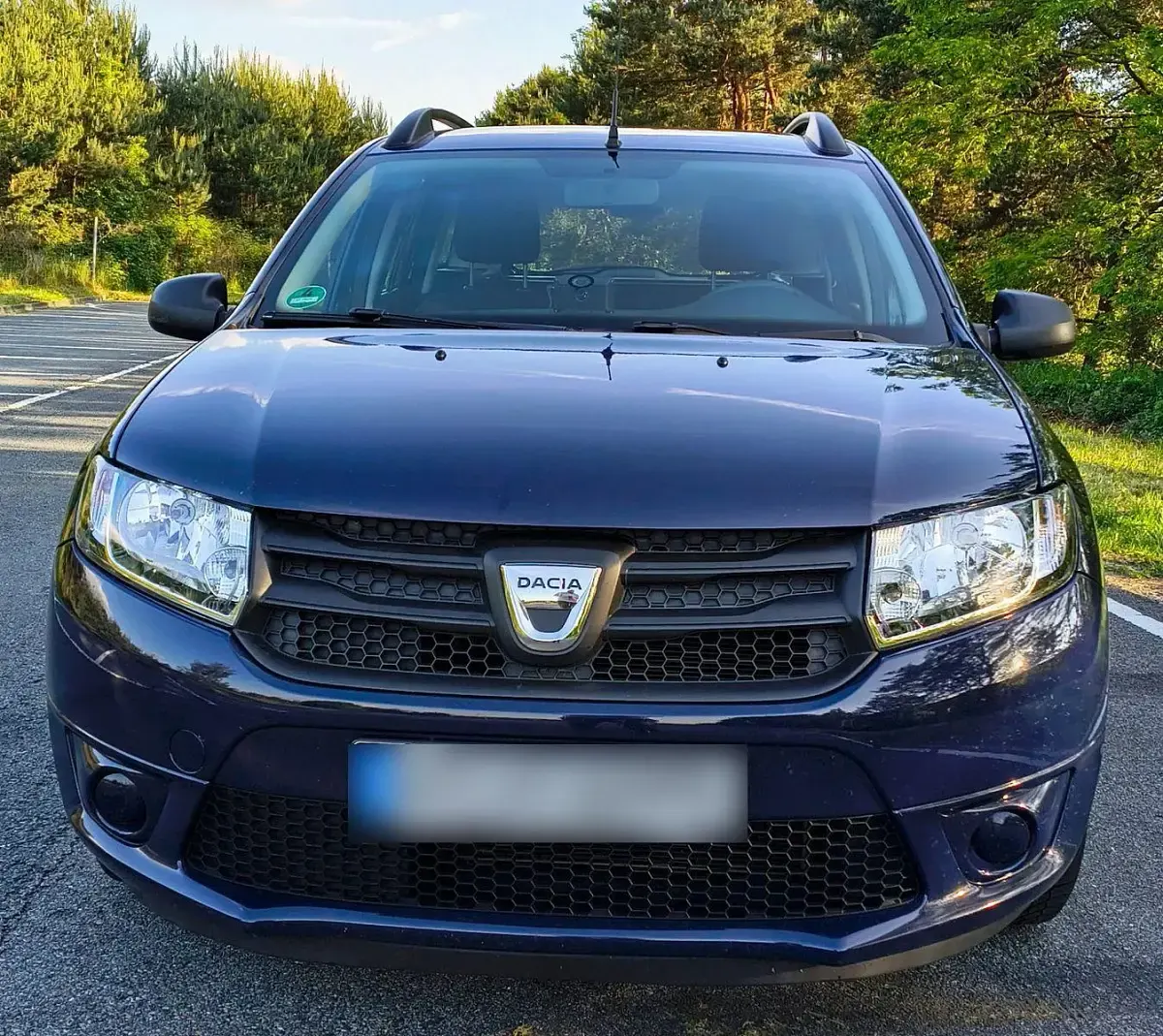Używany Dacia Logan MCV 73 KM (53 kW) 2015 Niebieski Kombi