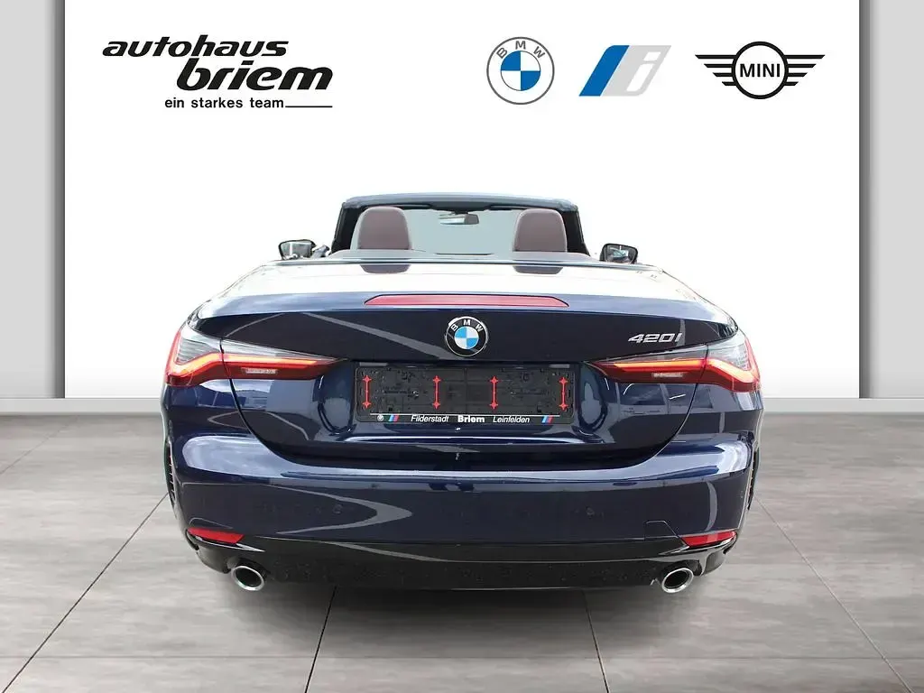 Gebraucht BMW 420 Cabriolet Shadowline 184 PS (135 kW) 2024 Blau Cabrio