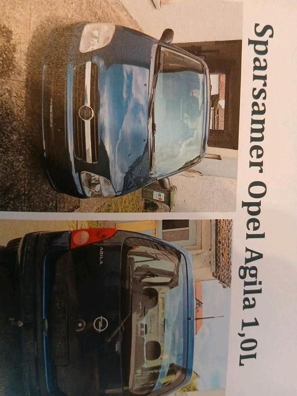 Blau Gebraucht 2005 Opel Agila Kleinwagen | 1.200 € (Fairer Preis) - Bild 1/2