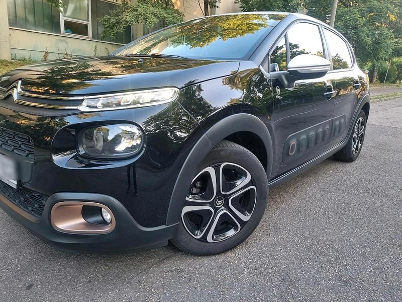 Schwarz Gebraucht 2020 Citroën C3 PureTech Kleinwagen | 11.000 € (Fairer Preis) - Bild 1/4