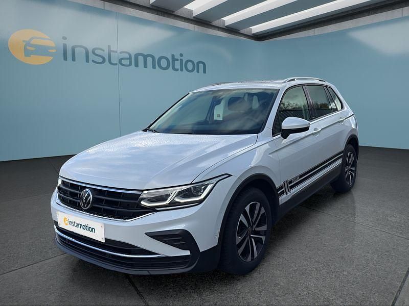 Weiß Gebraucht 2021 VW Tiguan SUV | 25.449 € (Guter Preis) - Bild 1/4