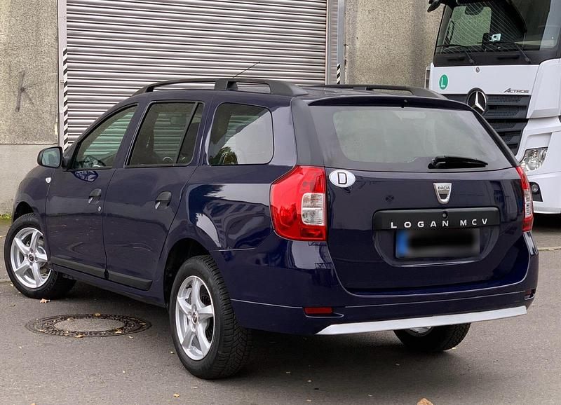 Gebraucht Dacia Logan MCV 73 PS (53 kW) 2016 Blau Kombi