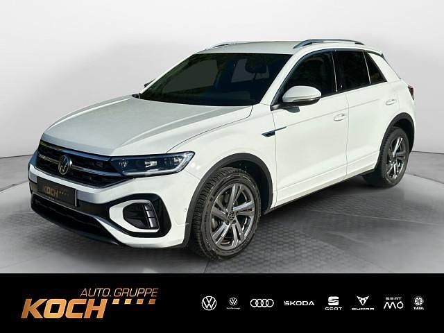 Pure white Gebraucht 2023 VW T-Roc R-line SUV | 23.490 € (Fairer Preis) - Bild 1/4