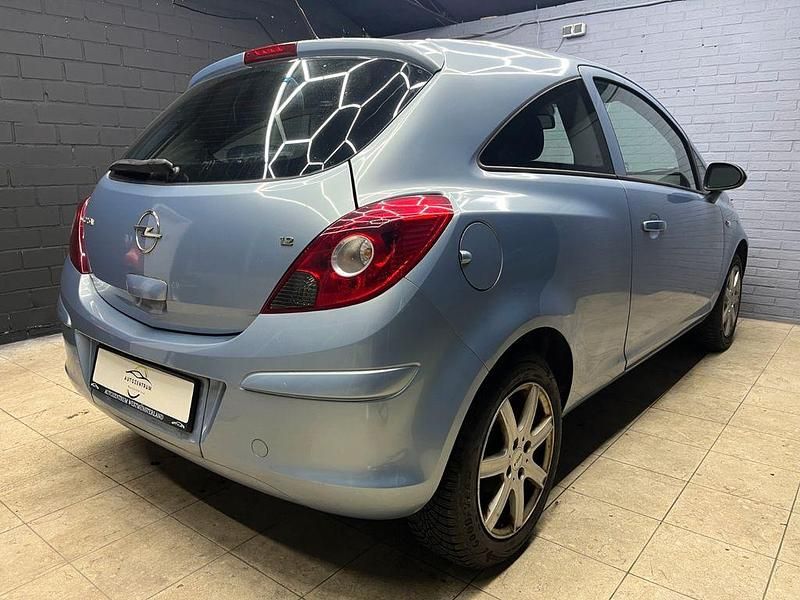 Gebraucht Opel Corsa Edition 80 PS (58 kW) 2008 Blau Kleinwagen