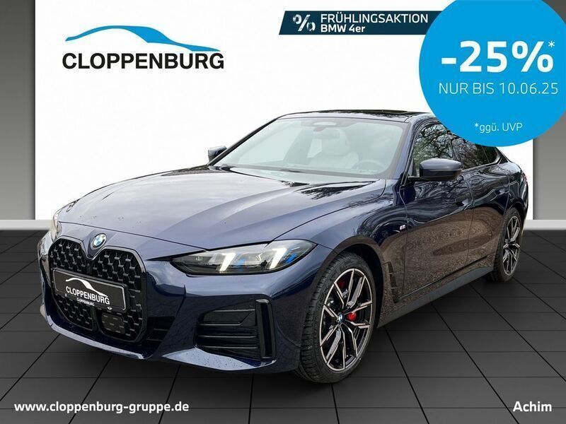 Blau Neu 2025 BMW 430 Gran Coupé M Sport Coupé | 67.990 € (Superpreis) - Bild 1/4