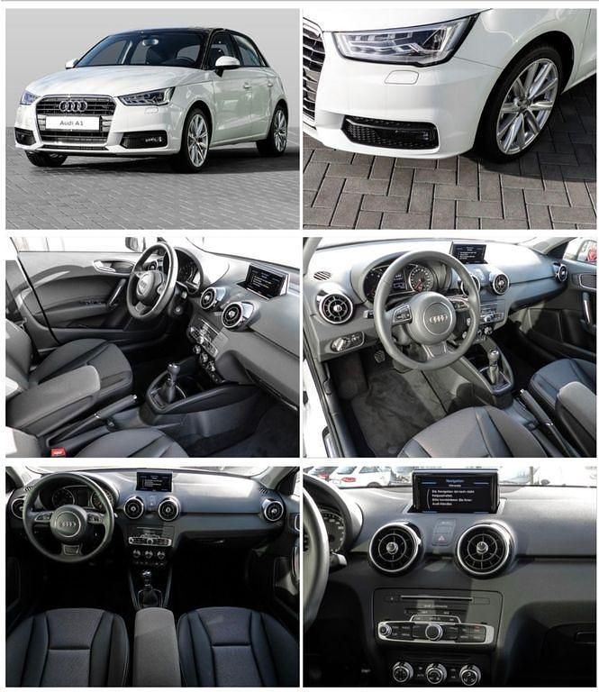 Weiß Gebraucht 2018 Audi A1 Sportback Sport Kleinwagen | 13.999 € (Fairer Preis) - Bild 1/4