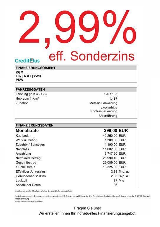 Beige Neu 2025 Ssangyong (KGM) Actyon SUV | 38.990 € (Etwas zu teuer) - Bild 1/4