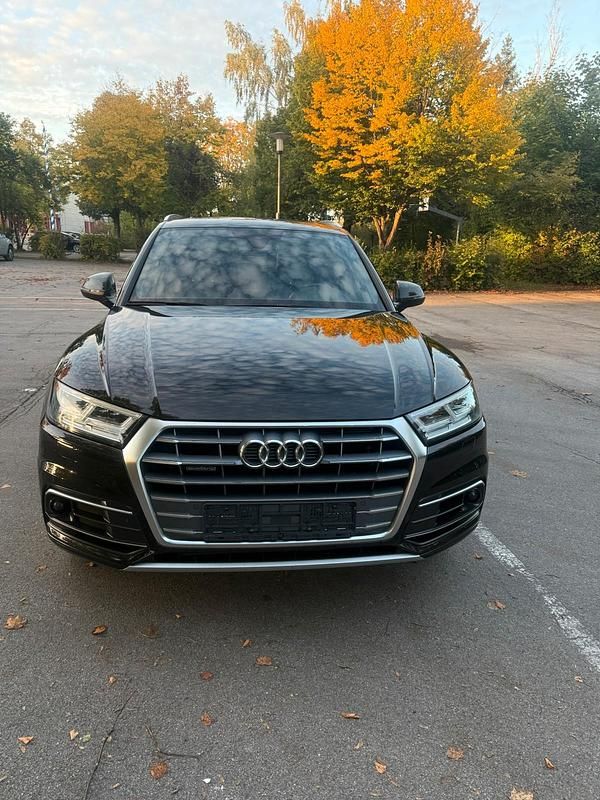 Schwarz Gebraucht 2018 Audi Q5 S-Line SUV | 29.999 € (Superpreis) - Bild 1/4