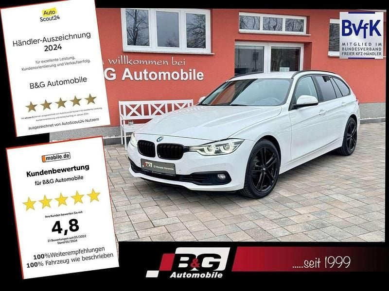 Alpinweiss 3 Gebraucht 2016 BMW 318 Advantage Kombi | 17.450 € (Teuer) - Bild 1/4