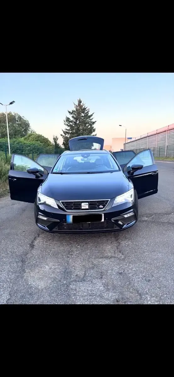 Gebraucht Seat Leon FR 150 PS (110 kW) 2018 Schwarz Kombi
