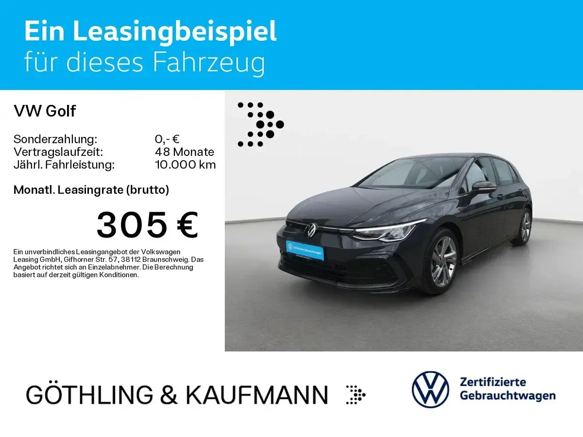 Gebraucht VW Golf VIII R-line 131 PS (96 kW) 2024 Uranograu Limousine