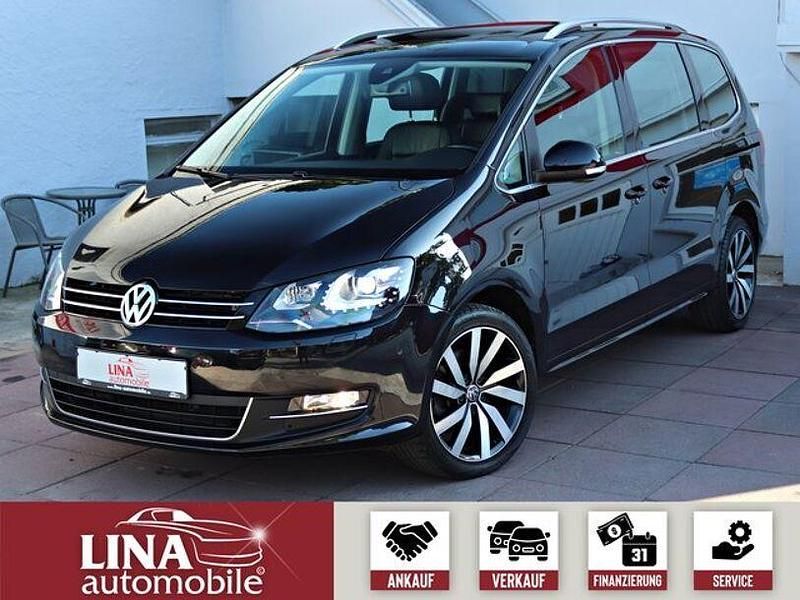 Schwarz Gebraucht 2015 VW Sharan Highline Van / Kleinbus | 19.980 € (Fairer Preis) - Bild 1/4
