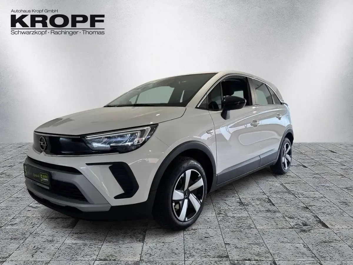 Gebraucht Opel Crossland Elegance 110 PS (80 kW) 2023 Weiß SUV