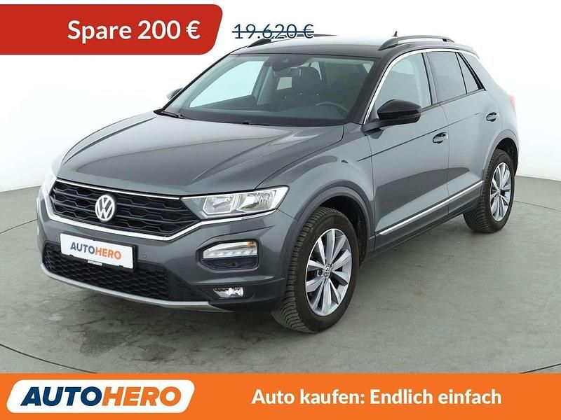 Indiumgrau Gebraucht 2019 VW T-Roc Style SUV | 19.420 € (Fairer Preis) - Bild 1/3