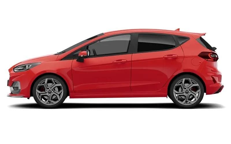 Gebraucht Ford Fiesta ST-Line 100 PS (73 kW) 2018 Weiß Kleinwagen