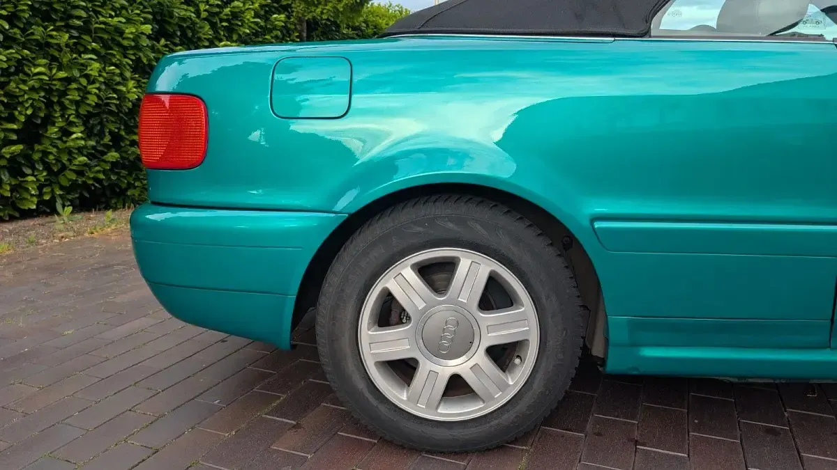 Gebraucht Audi 80 Design 174 PS (127 kW) 1999 Grün Cabrio