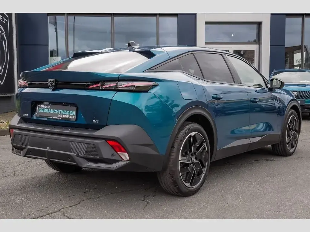 Gebraucht Peugeot 408 GT GTi 131 PS (96 kW) 2024 Blau Coupé