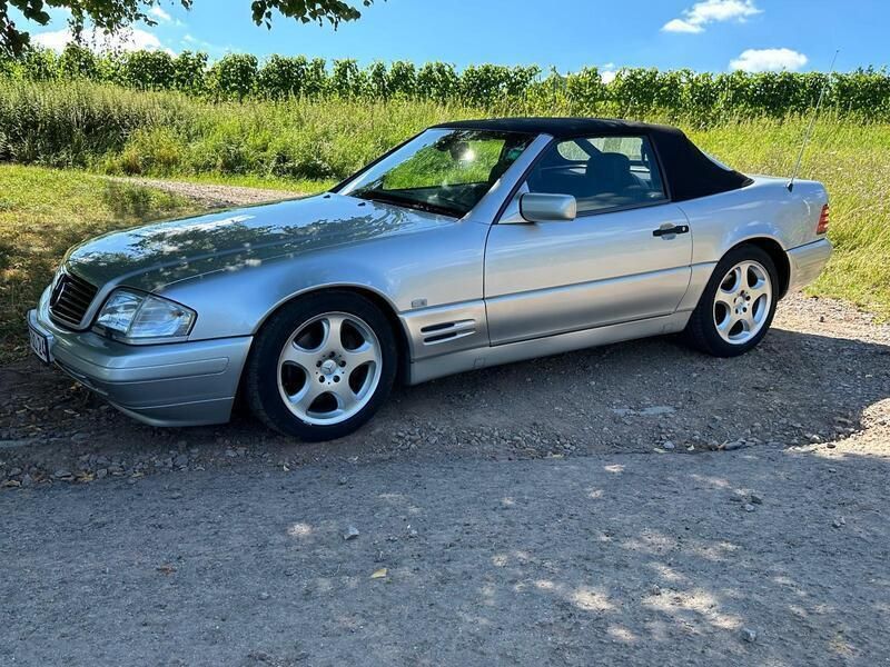 Silber Gebraucht 1997 Mercedes SL320 Cabrio | 24.500 € (Fairer Preis) - Bild 1/4