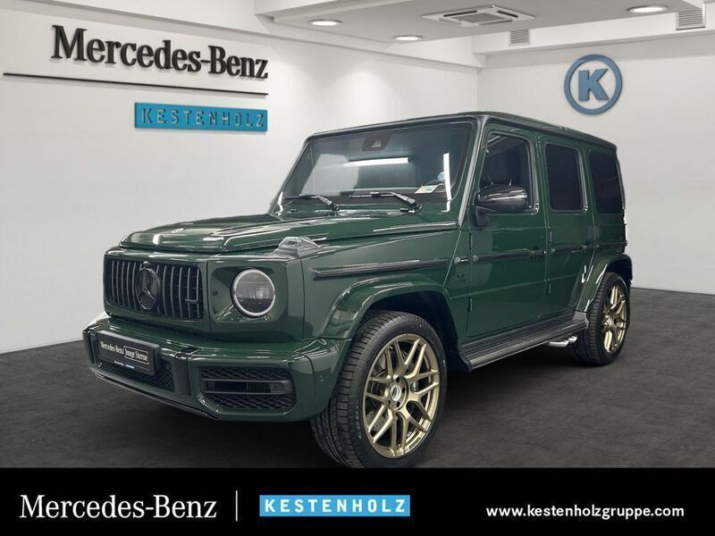Manufaktur tiefgrün uni Gebraucht 2024 Mercedes G63 AMG AMG SUV | 189.890 € (Superpreis) - Bild 1/4