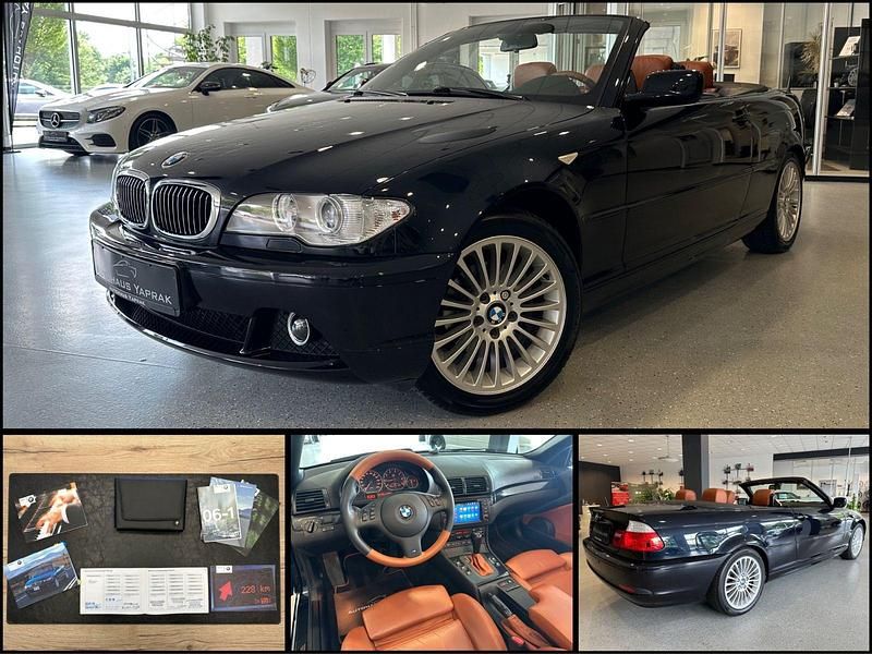 Schwarz Gebraucht 2006 BMW 318 Cabriolet Exclusive Cabrio | 14.490 € (Teuer) - Bild 1/3