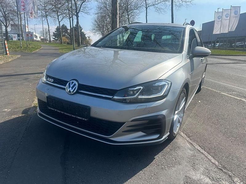Gebraucht VW Golf VII GTD 184 PS (135 kW) 2019 Silber Kombi
