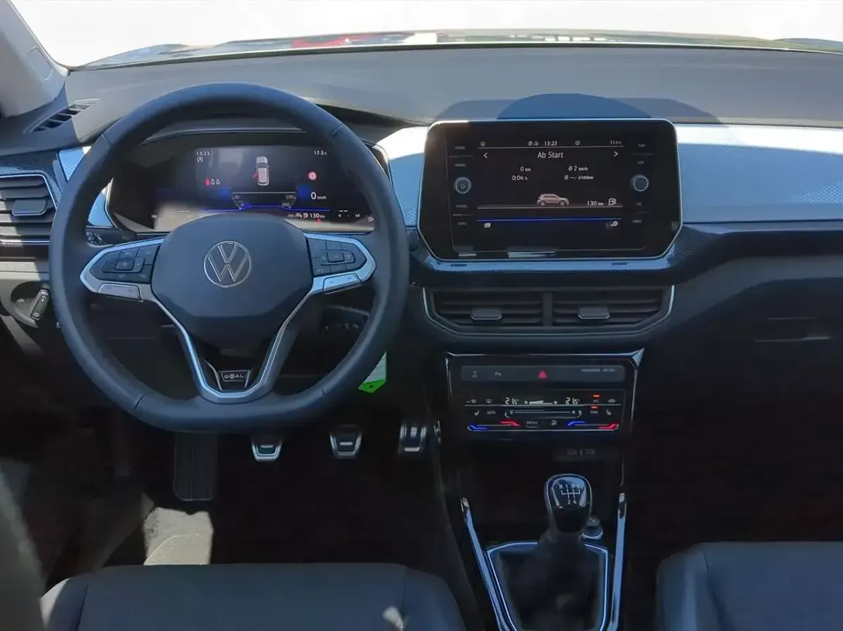 Gebraucht VW T-Cross Goal 95 PS (69 kW) 2025 Silber SUV