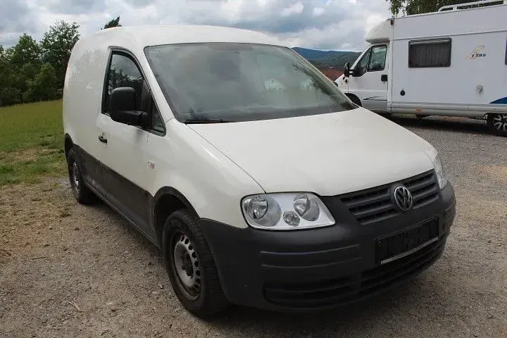 Gebraucht VW Caddy 69 PS (50 kW) 2008 Weiß Van / Kleinbus