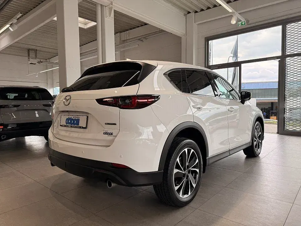 Gebraucht Mazda CX-5 Exclusive-Line 194 PS (142 kW) 2023 Weiß SUV