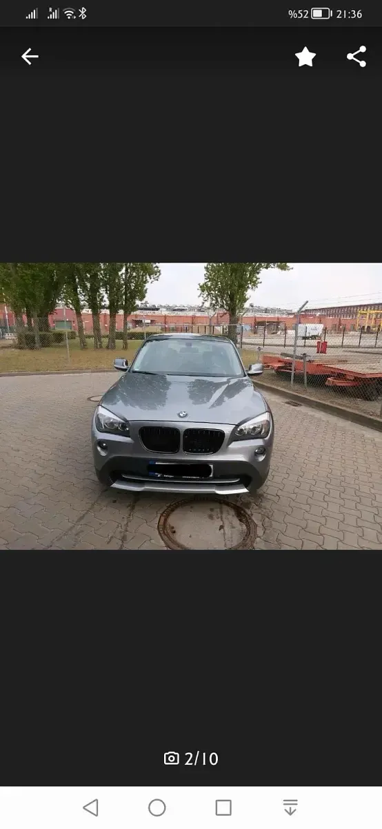 Gebraucht BMW X1 xLine 174 PS (127 kW) 2011 Grau SUV