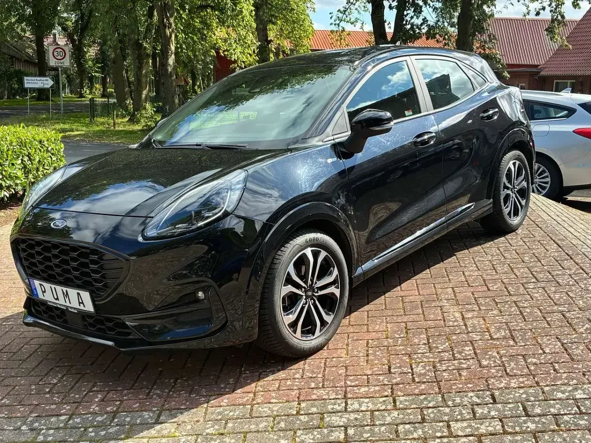 Gebraucht Ford Puma ST-Line 125 PS (91 kW) 2023 Obsidianschwarz metallic SUV