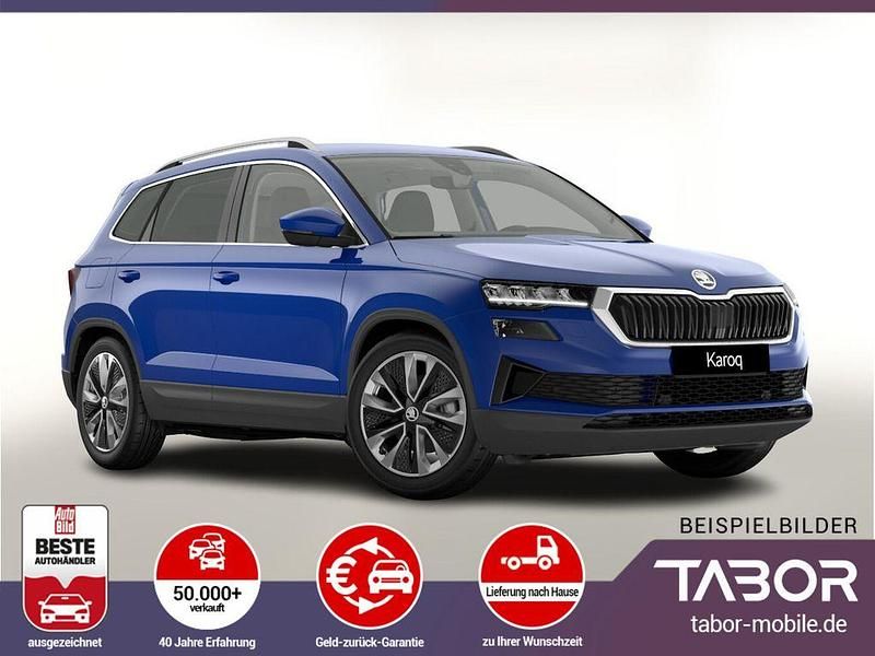 Blau Neu 2025 Skoda Karoq SUV | 34.988 € (Superpreis) - Bild 1/4