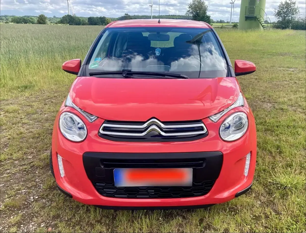 Gebraucht Citroën C1 Feel 82 PS (60 kW) 2014 Rot Kleinwagen
