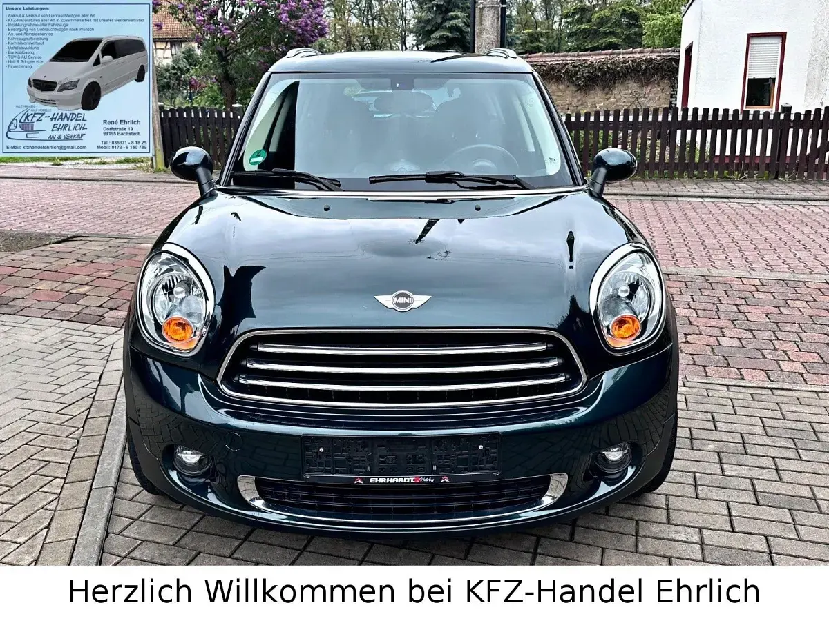 Gebraucht Mini ONE 98 PS (72 kW) 2014 Grün Kleinwagen