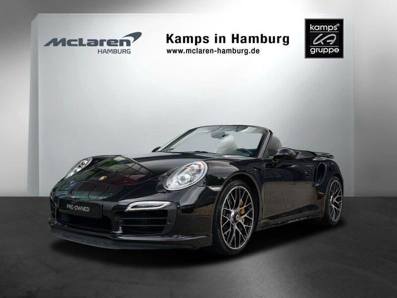 Schwarz Gebraucht 2015 Porsche 911 Turbo S Cabriolet Cabrio | 139.900 € (Guter Preis) - Bild 1/4