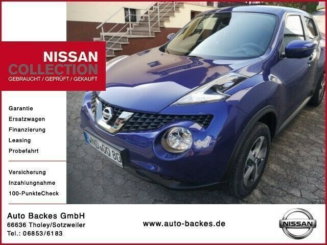Verkauft Nissan Juke 1 6 Acenta Connect Gebraucht 19 6 000 Km In Tholey