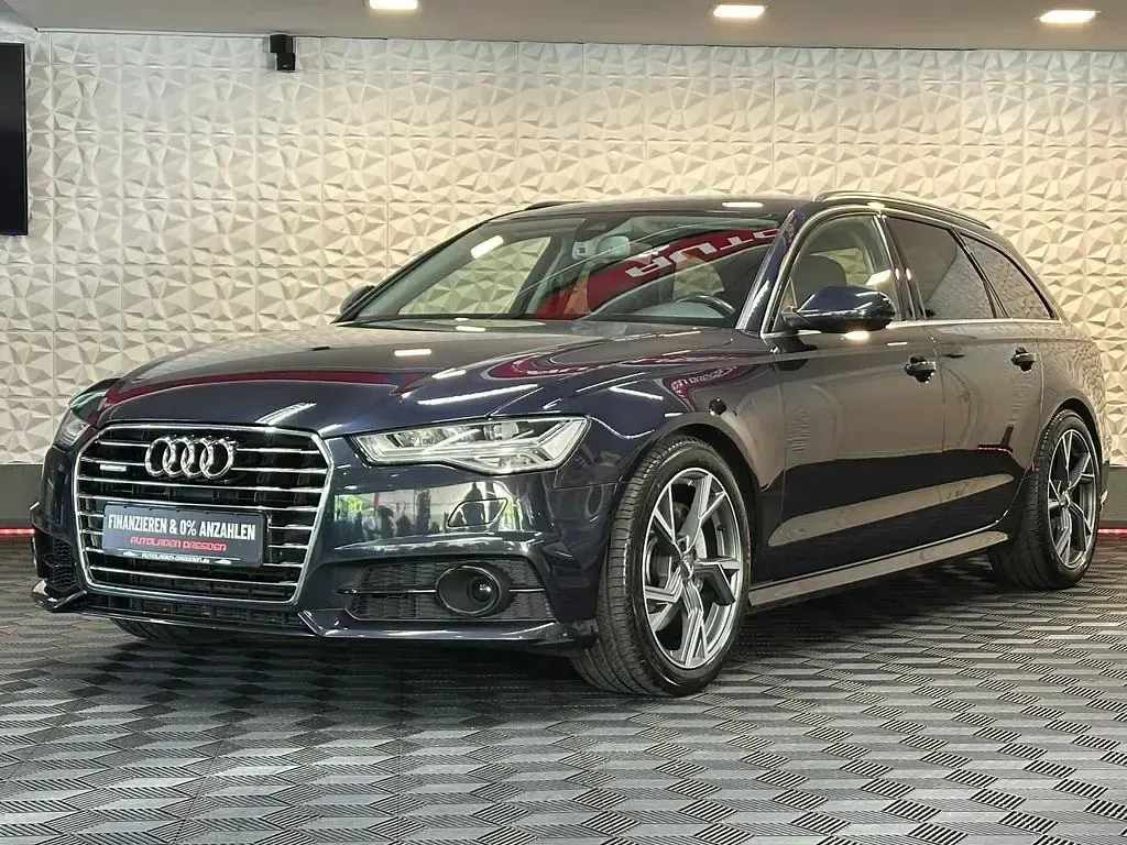 Używany Audi A6 Ambiente 218 KM (160 kW) 2018 Niebieski Kombi