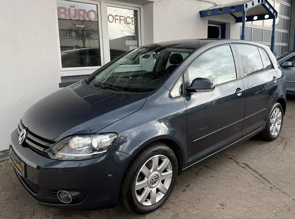 Gebraucht VW Golf Plus Cross Team 122 PS (89 kW) 2010 Blau Van / Kleinbus