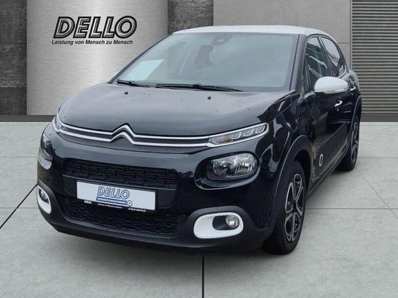 Schwarz Gebraucht 2019 Citroën C3 PureTech Kleinwagen | 11.980 € (Fairer Preis) - Bild 1/4